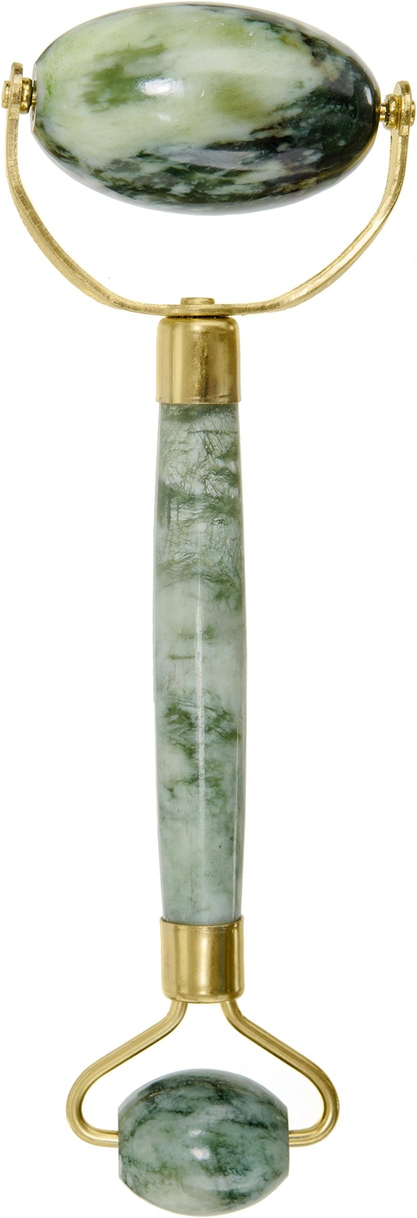 Jade Roller | 100% Natural Jade Stone For Anti Aging Facial Therapy | Handcrafted Jade Stones To Reduce Puffy Eyes And Wrinkles | Removable Jade Stone For Easy Cleaning