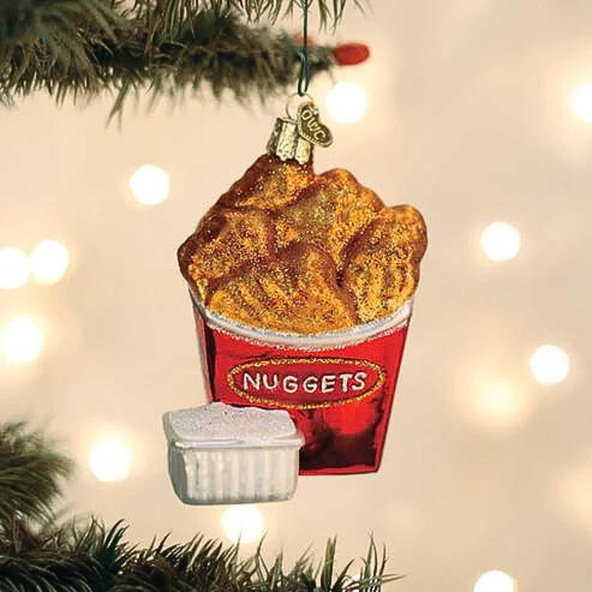 Amazon.com: Old World Christmas Chicken Nuggets Glass Blown