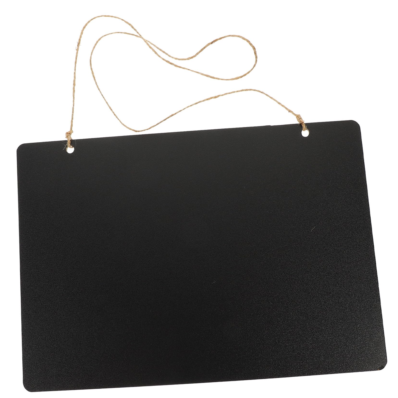TOGEVAL Double Sided Chalkboard Sign Reusable Hanging Memo Board for Home Door Wall Decoration for Messages Drawings and Calligraphy Display