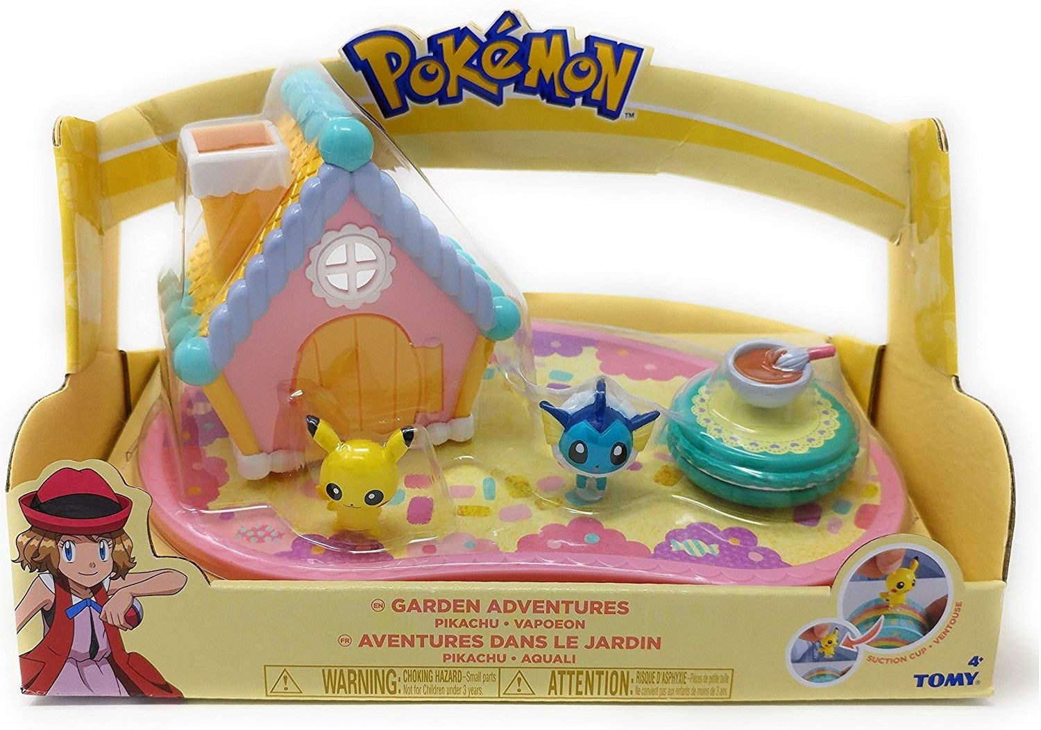Buy TOMY Pokemon Garden Adventures Playset - Pikachu & VAPOEN