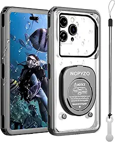 Capa de telefone à prova d'água, proteção de telefone IPX8 ideal para mergulho com snorkel, mergulho e atividades aquáticas, adequada para iPhone, Samsung, Motorola e todas as séries de