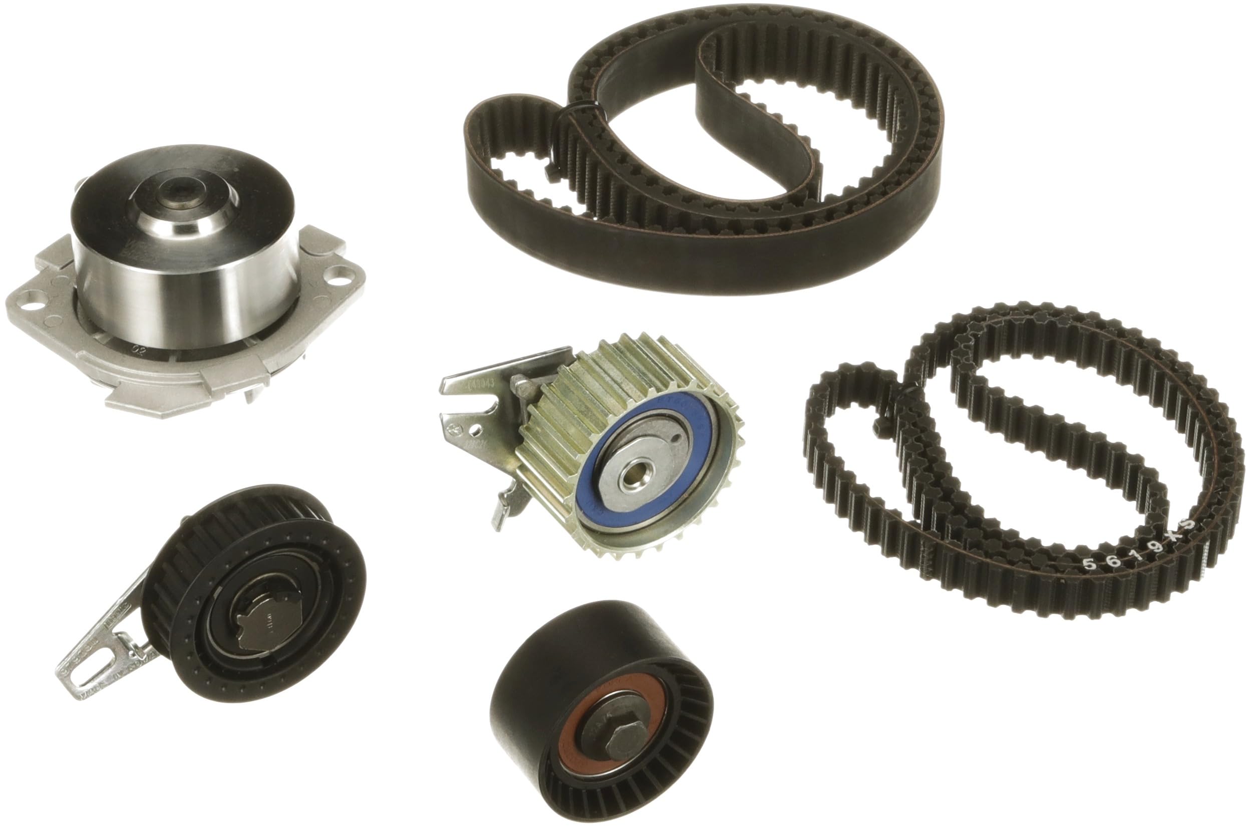 GATES KP65429XS Bomba de agua + kit de correa de distribución Número de dientes: 168 24 mm con bomba de agua Compatible con ALFA ROMEO 147 937 156 932 SPIDER 916S 156 Sportwagon 932 166 936