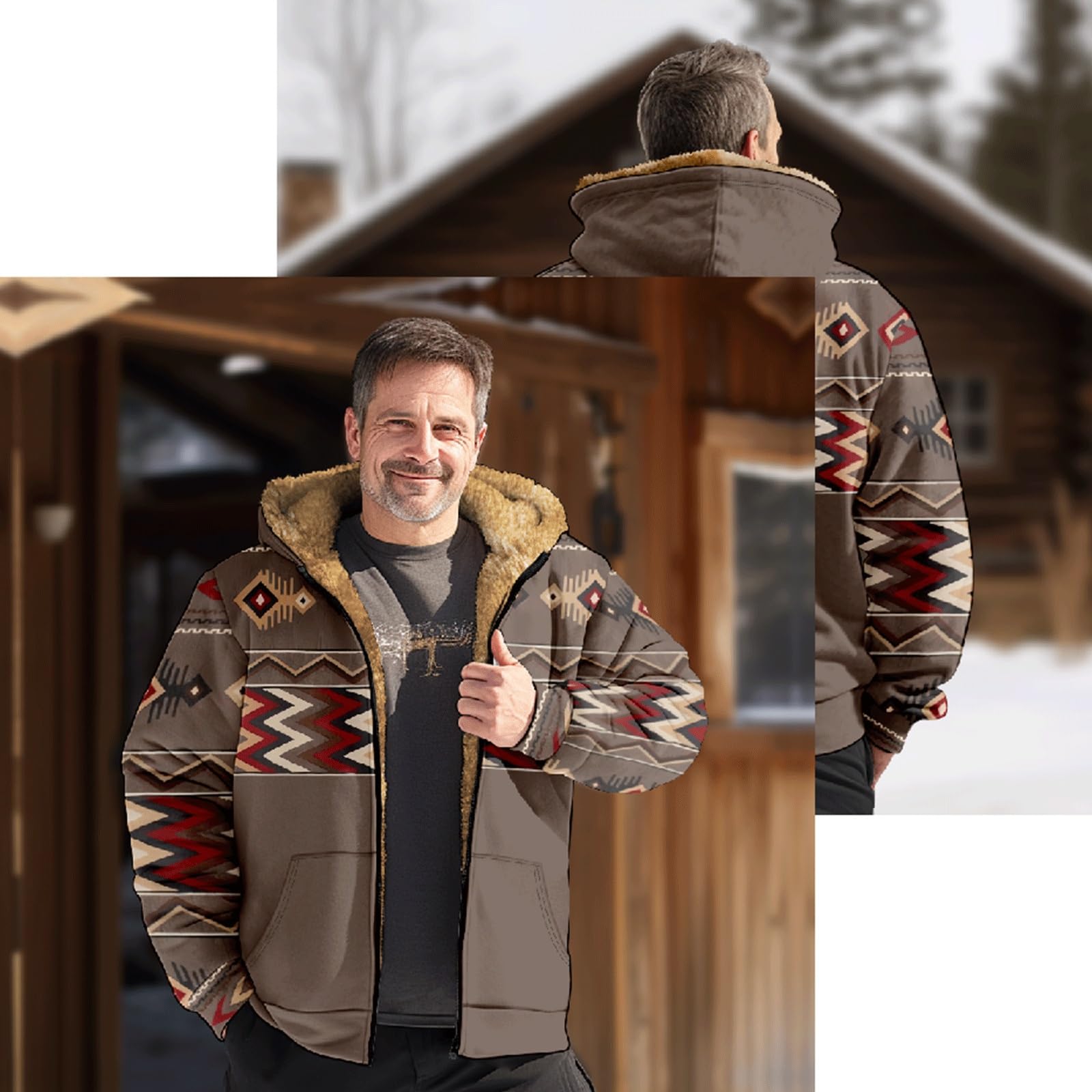 Sudaderas con Capucha para Hombre, Forro Polar con Capucha, Sudaderas Deportivas Casuales