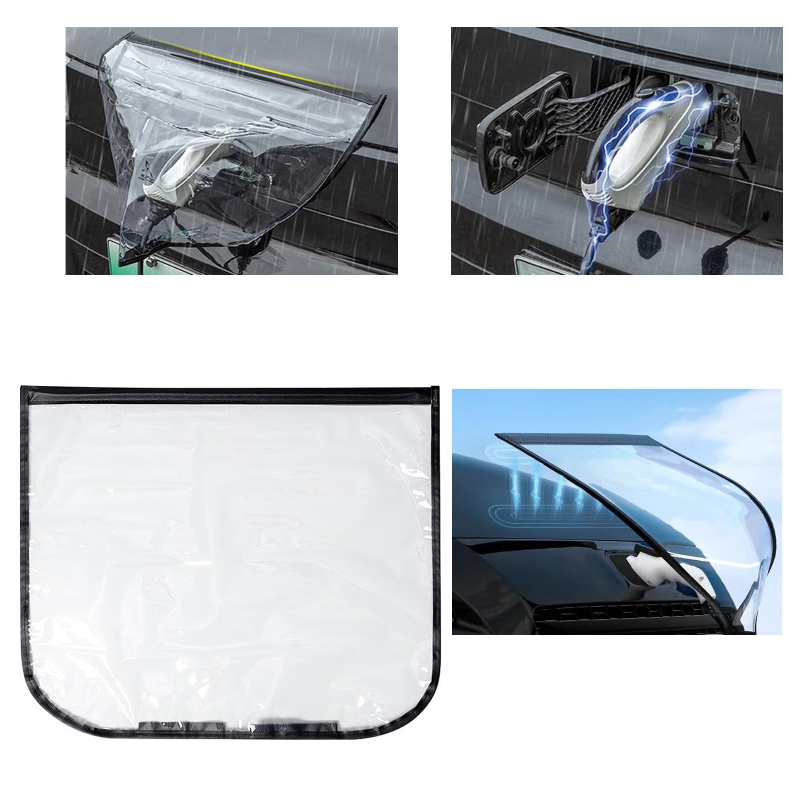 Copertura Antipioggia Per Telecamera Posteriore Smart FORTWO EQ (453) – Protezione Adesiva In ABS, Versione Anteriore