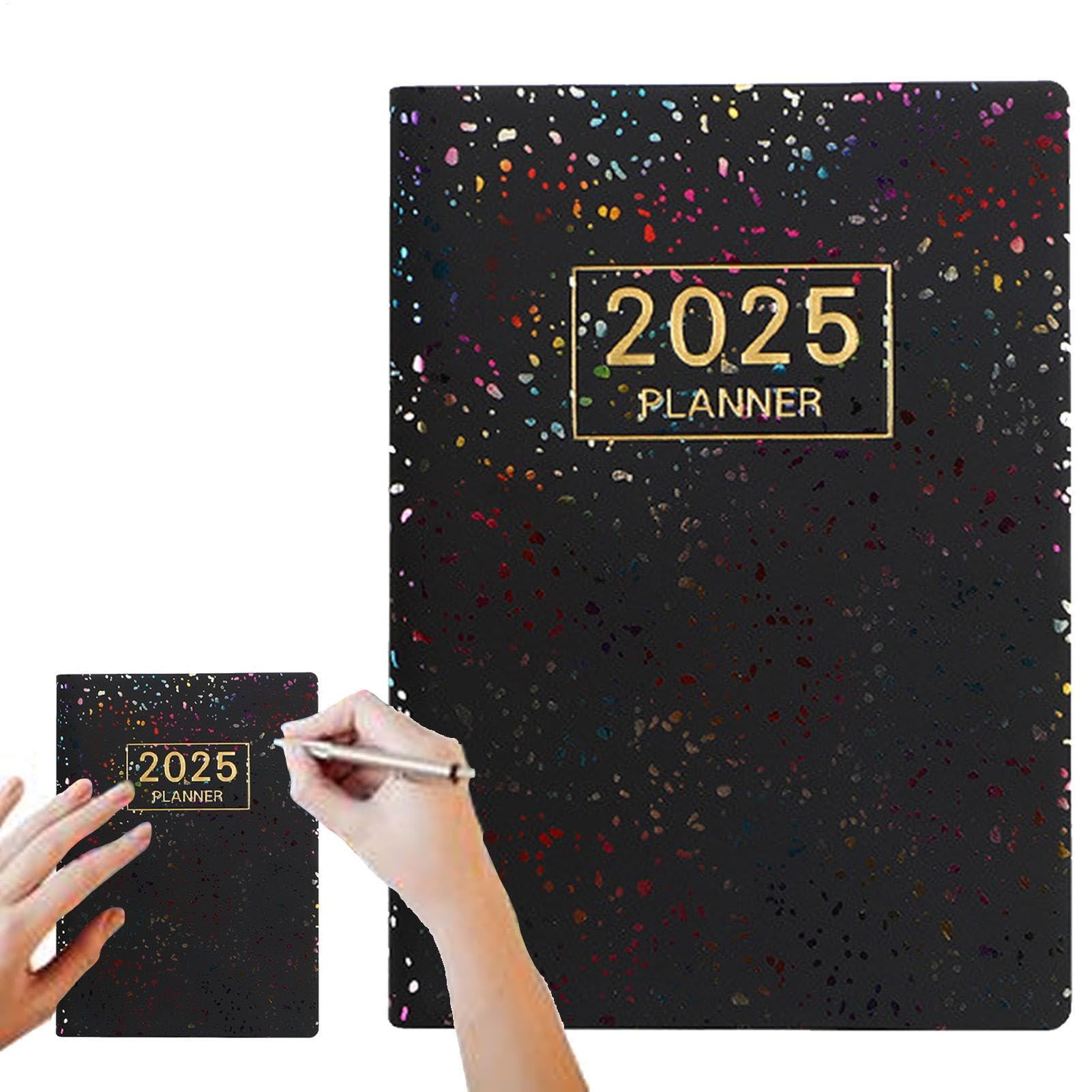 Agenda 2025 Planner Quaderno Pianificazione Quotidiana Layout Semplice | Checklist Compiti Organizer Agenda Blocco Per Casa Scuola Compiti Quotidiani Diario Organizer Quaderno