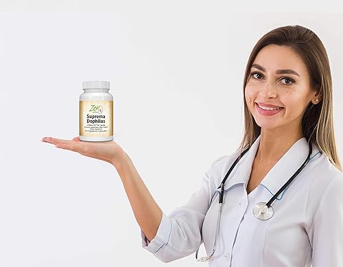 Miniatura 3 de Zen Supplements - Suprema-Dophilus - Probiótico de 5 mil millones de UFC - 8 cepas - Estable en almacenamiento y resistente a los ácidos - Apoya la