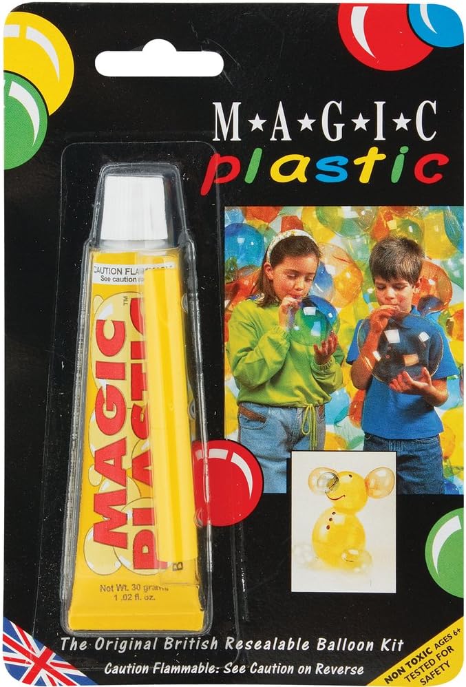 Magic Plastic IST 4512 Yellow Resealable Balloon Kit Tube 30 g