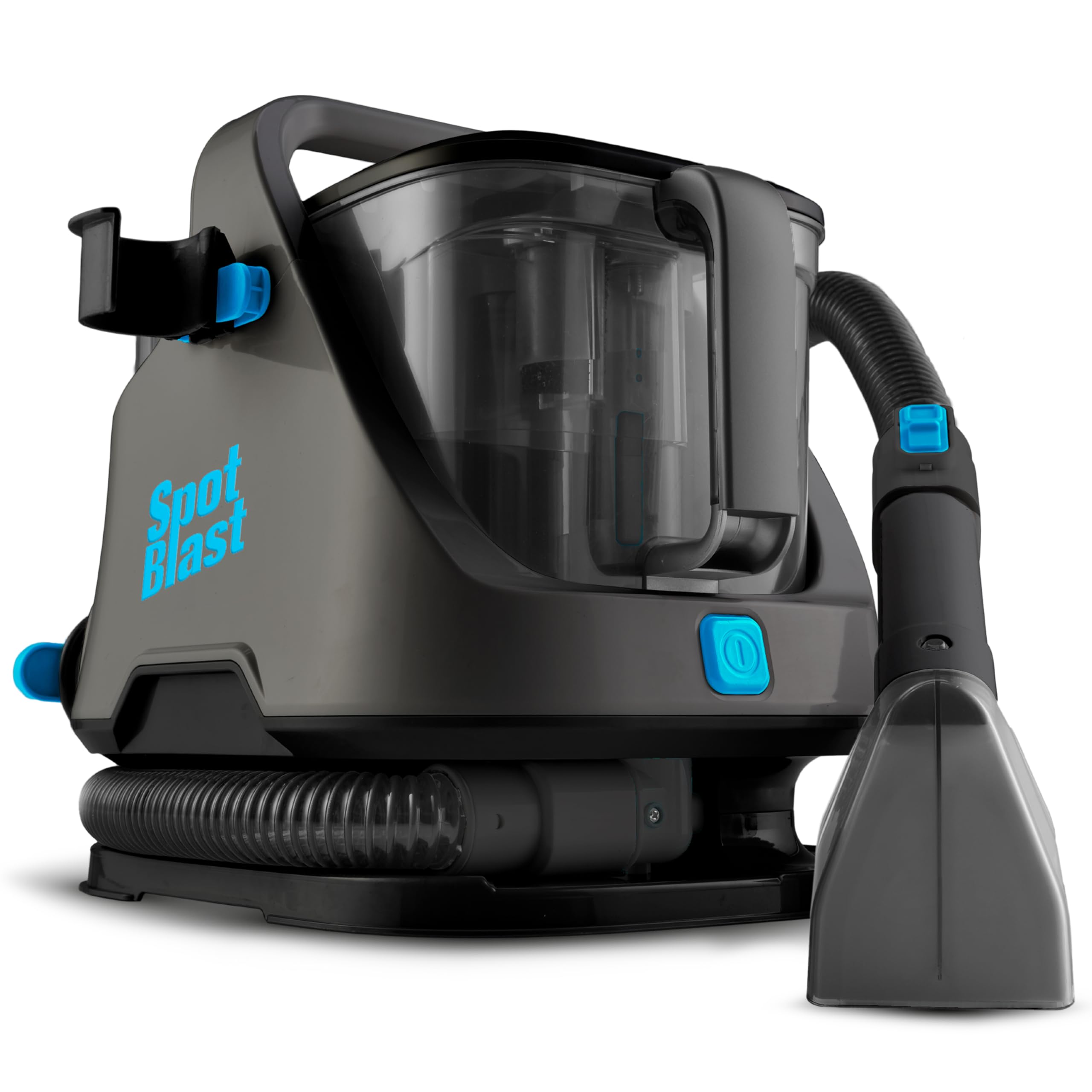 SPOT BLAST Aspirador Limpiador de Tapicerías 3 en 1 650W – Limpia Manchas en Sofás, Alfombras, Colchones, Asientos del Coche – Depósitos de Agua Limpia/Sucia Extraíbles, Portátil y Potente