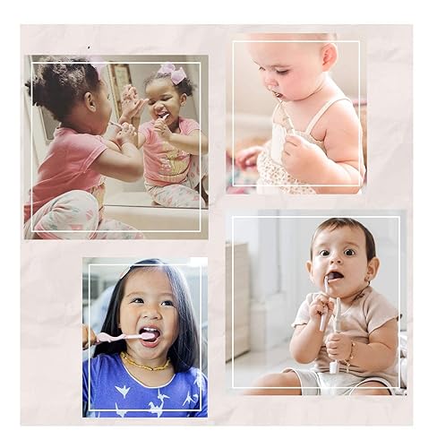 Miniatura 2 de ROARex Cepillo de dientes vegano ecológico para niños, dinosaurios naturales hecho de plantas, 100% biodegradable y compostable, 1% para el producto