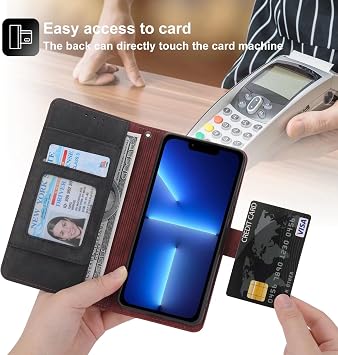 Compatible Tecno Pova 7 Pro Case, Notebook-type, Luxury PU Leather, Wallet Type Cover, Notebook Type Case, Stand Function, Card Pocket Storage Case, Stylish, Zipper Type, Coin Purse, Full