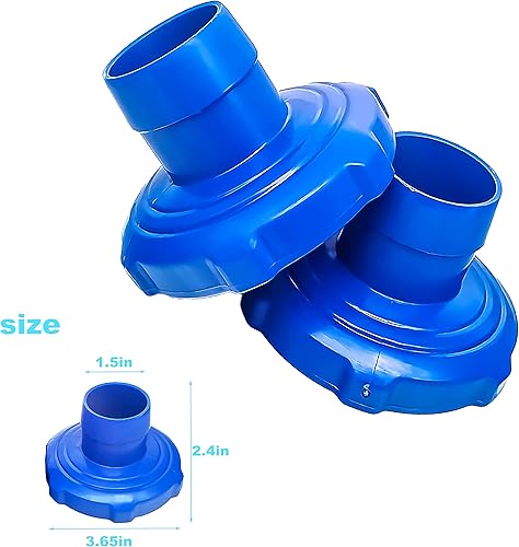 Miniatura 2 de Adaptador de manguera de repuesto 11238 para kit de desnatador de piscina sobre el suelo 11238 (paquete de 2)