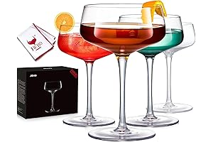JBHO Martini Glasses - The Perfect Touch of Elegance for Your Cocktail Parties