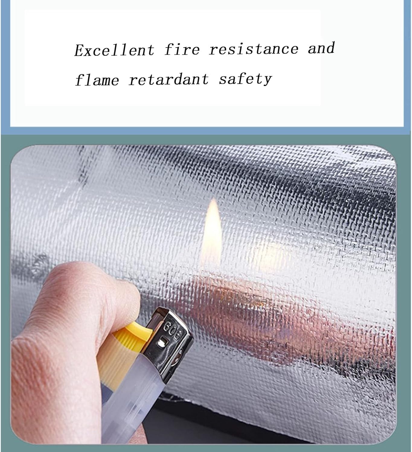 Fireproof Aluminum Foil Rubber-Plastic Insulated Pipe, Water Pipe Antifreeze Insulation Cotton(34mm*20mm*1m)
