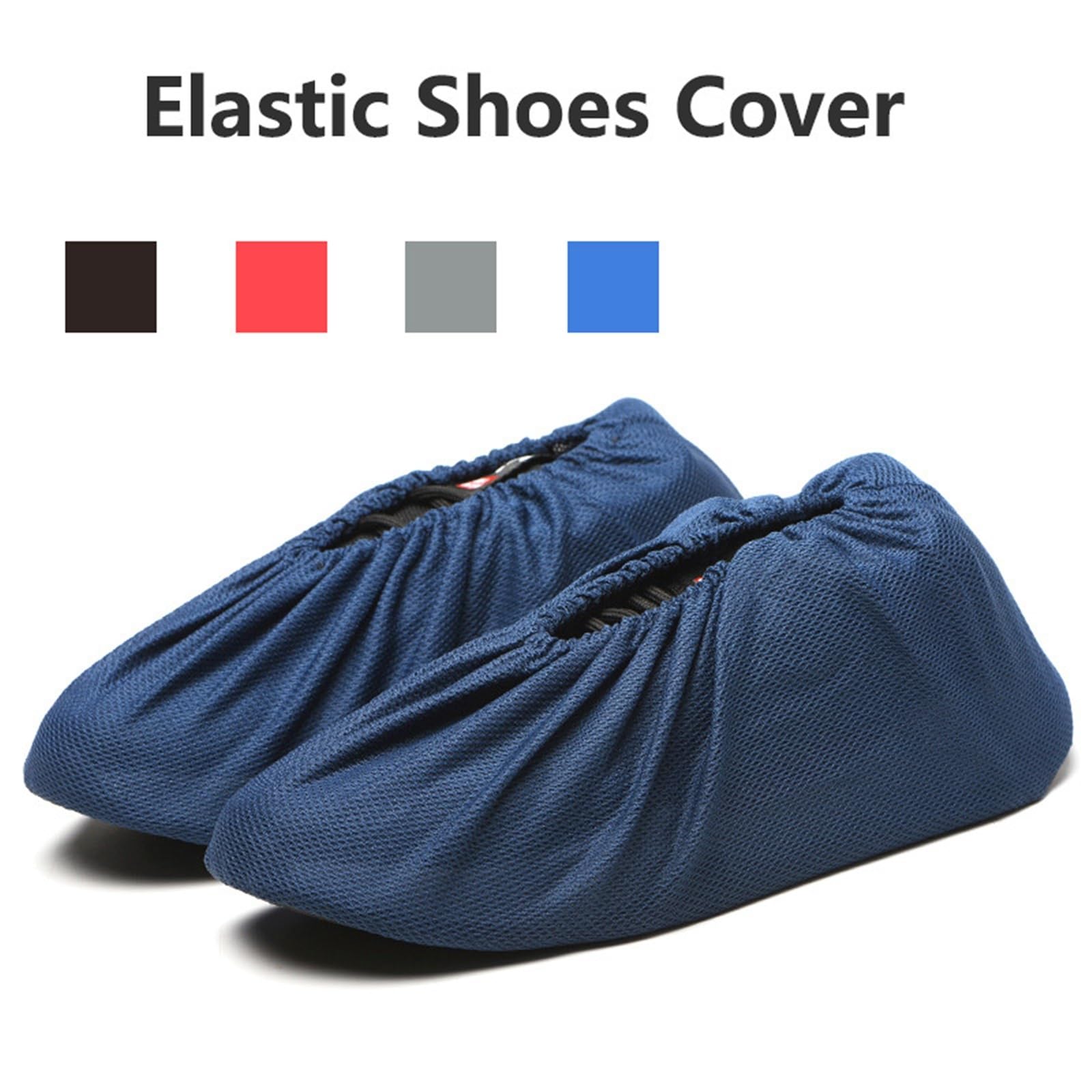 Couvre-chaussures imperméables réutilisables, Couvre-chaussures imperméables, antidérapants, réutilisables, respirants et lavables, lot de 3, multicolores, pointures 35 à 44(Gray)