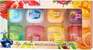 Mantequilla hidratante para labios secos, 8 u...