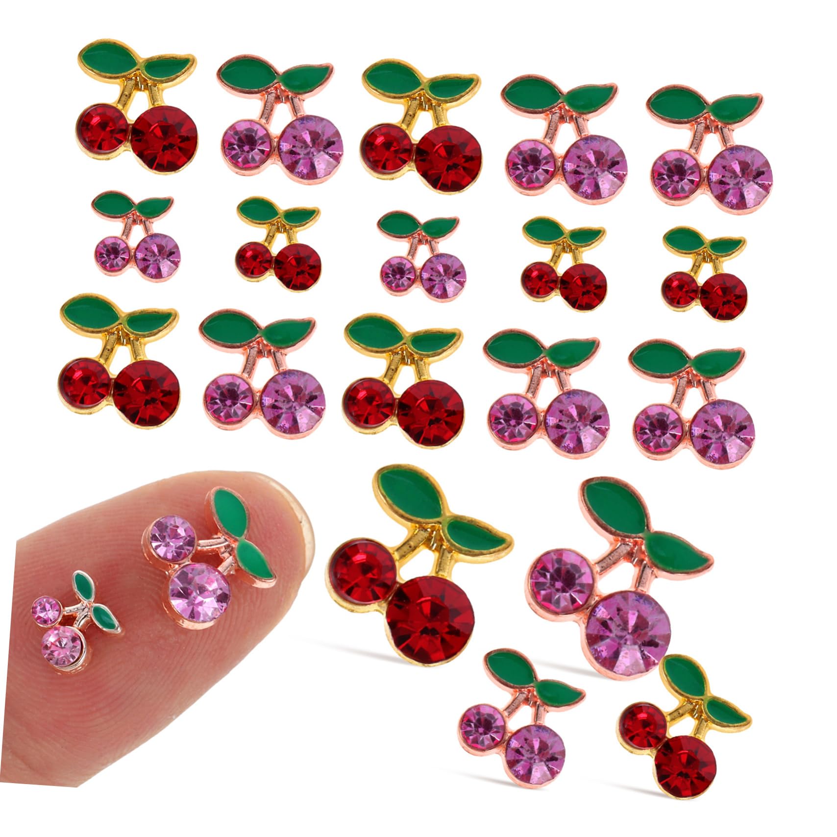 3 Set Charm Per Unghie Decorazioni Per Nail Art Accessori Manicure Per Donne Design Creativo E Unico Per Unghie Eleganti E Accattivanti 32 Pezzi*3