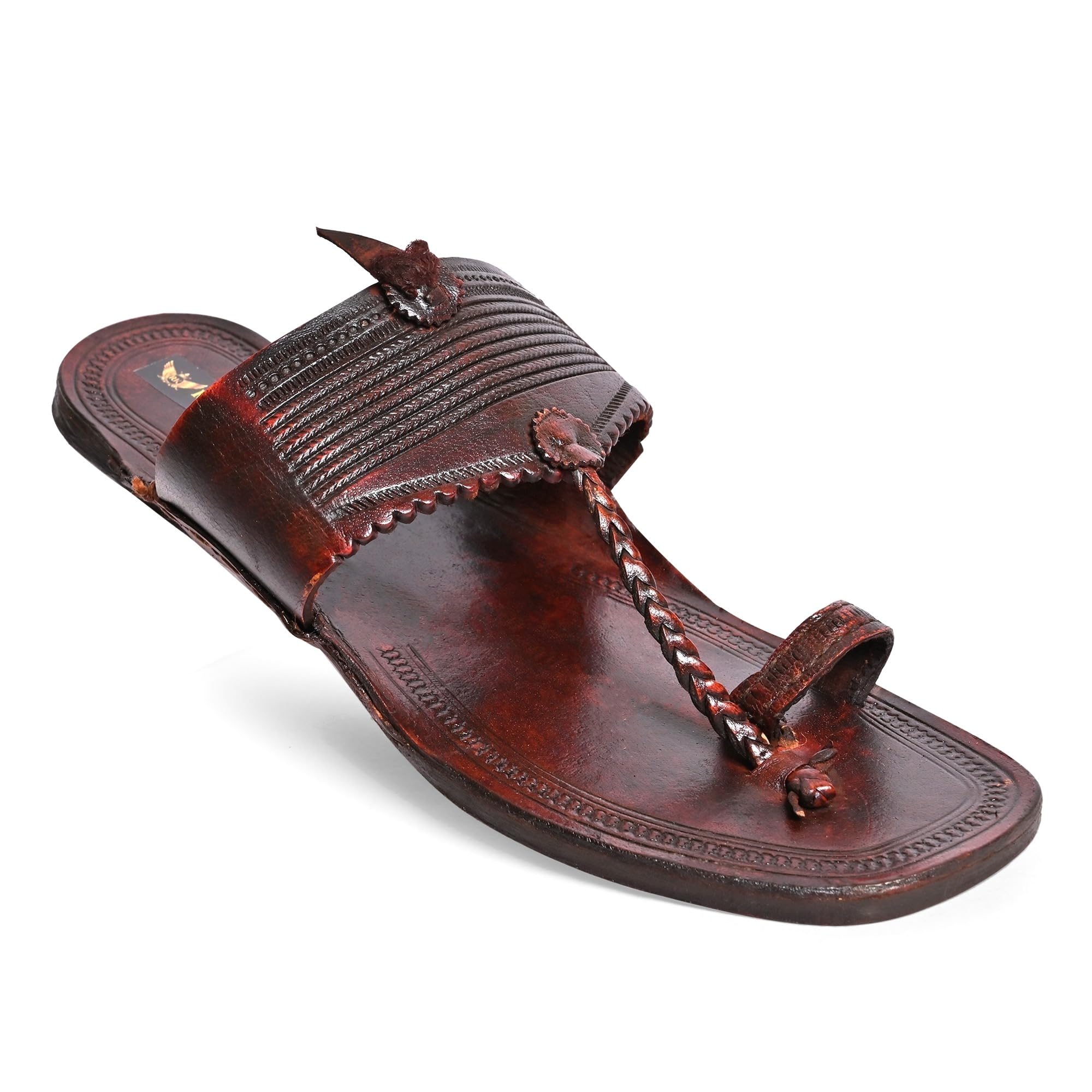 Kolhapuri Chappal for Men| Kolhapuri Slippers for Men| kolapuri chapal Men| Leather Slippers for Men| Leather Chappal for Men-CS-AB-Parent A13