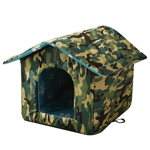 Caseta para gatos al aire libre resistente a la intemperie para el invierno