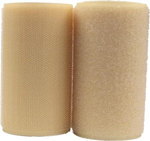 Cinta de velcro para coser de 4 pulgadas, 3.9 in de ancho, tiras de fijación no adhesivas para tela, manualidades, decoración del hogar, ropa,