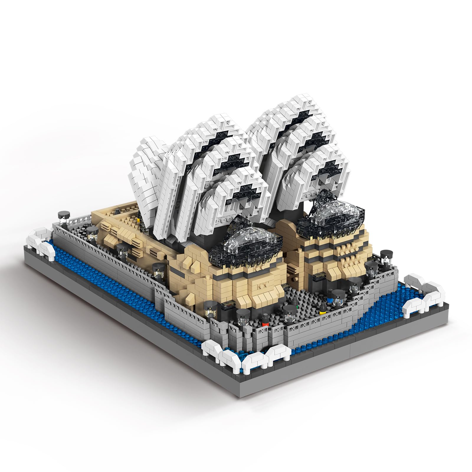 Sydney Opera House Building Blocks Set, 3014 PCS Micro Sydney Opera House Bricks Toy