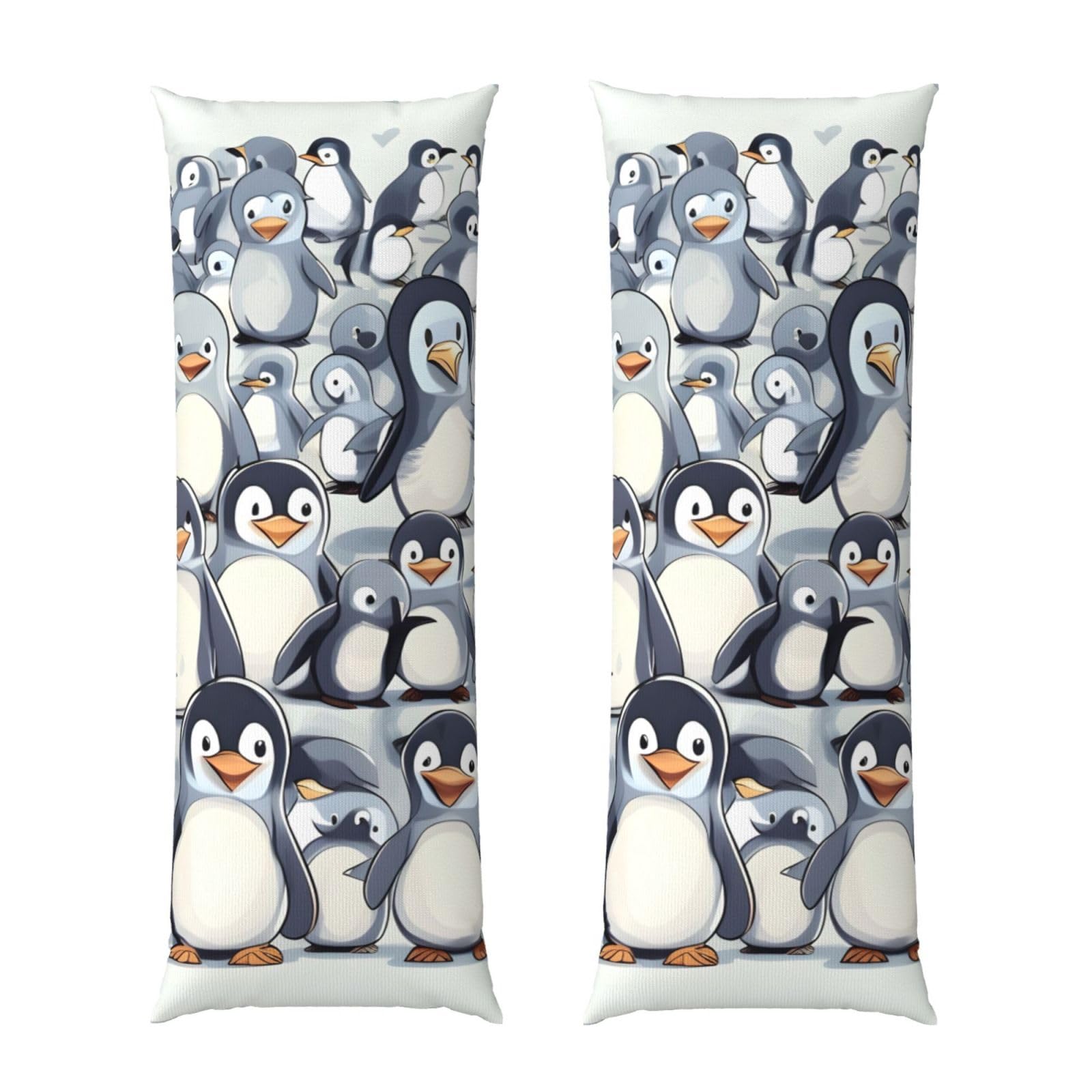 Taies d'oreiller ultra douces pingouins pour un sommeil de côté parfait