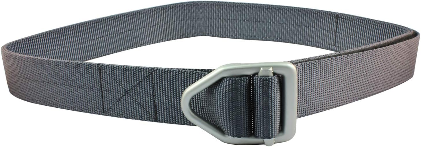 Bison Designs 38MM Heavy Duty W/Gunmetal Buckle Belt (Graphite, M)