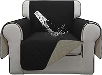 Vista 35 de ISSUNTEX Fundas de Sofá de Doble Protección 100% Impermeables para Sala de Estar, Fundas de Sofá para Sofá de 3 Cojines, Protector de Muebles