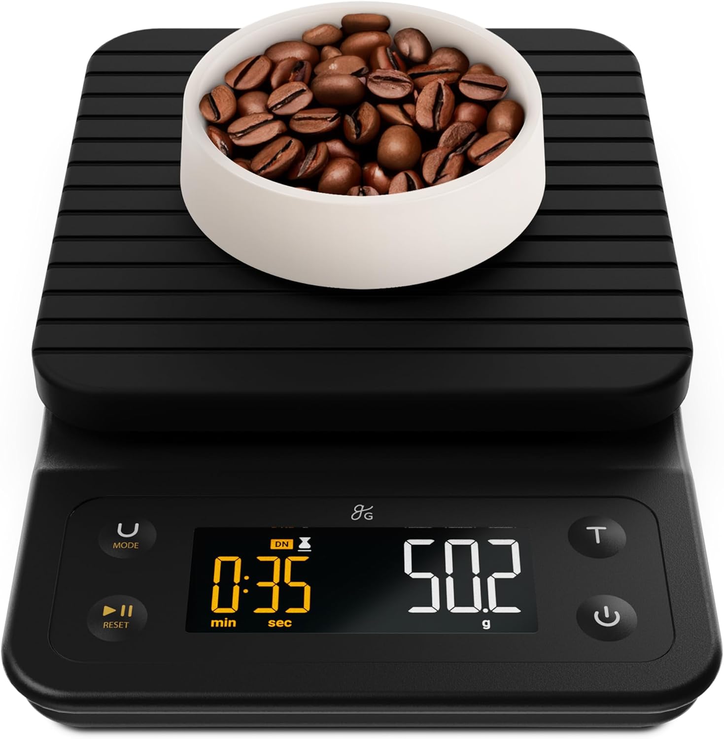 Greater Goods 0.1g Precision Coffee Scale with Timer – 3kg Digital Scale for Pour-Over