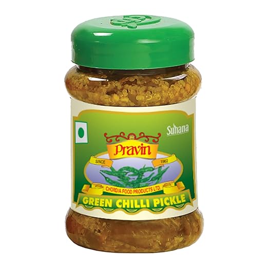 Green Chilli Pickle / Achar 200g Jar