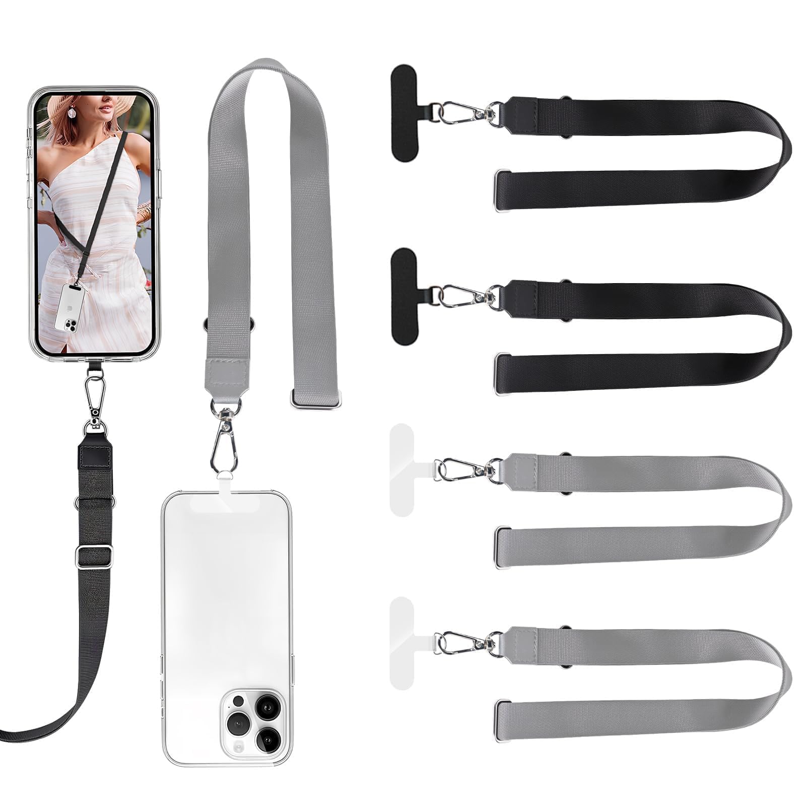 Amazon.com: MOLOPPO Phone Lanyard 1 to 4-Pack Available with 21.65
