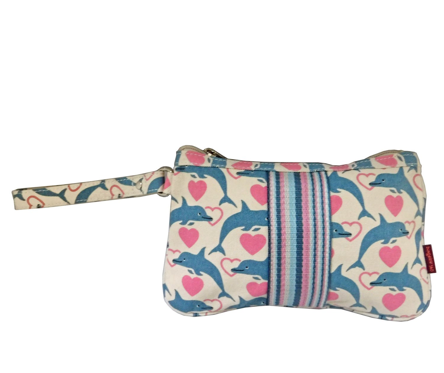 Bungalow 360 Striped Wristlet