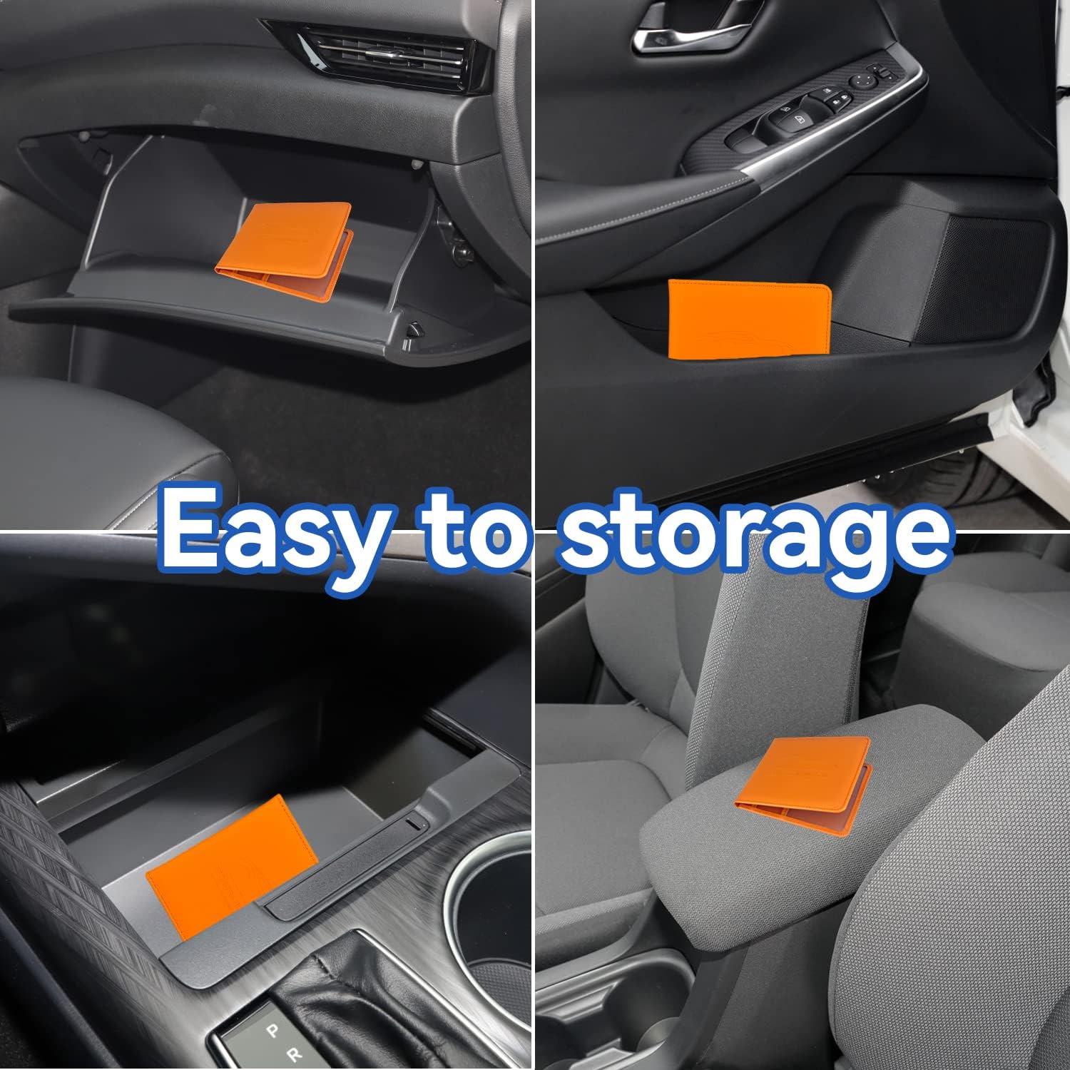 Car Registration & Insurance Holder, Glove Box Organizer image 5