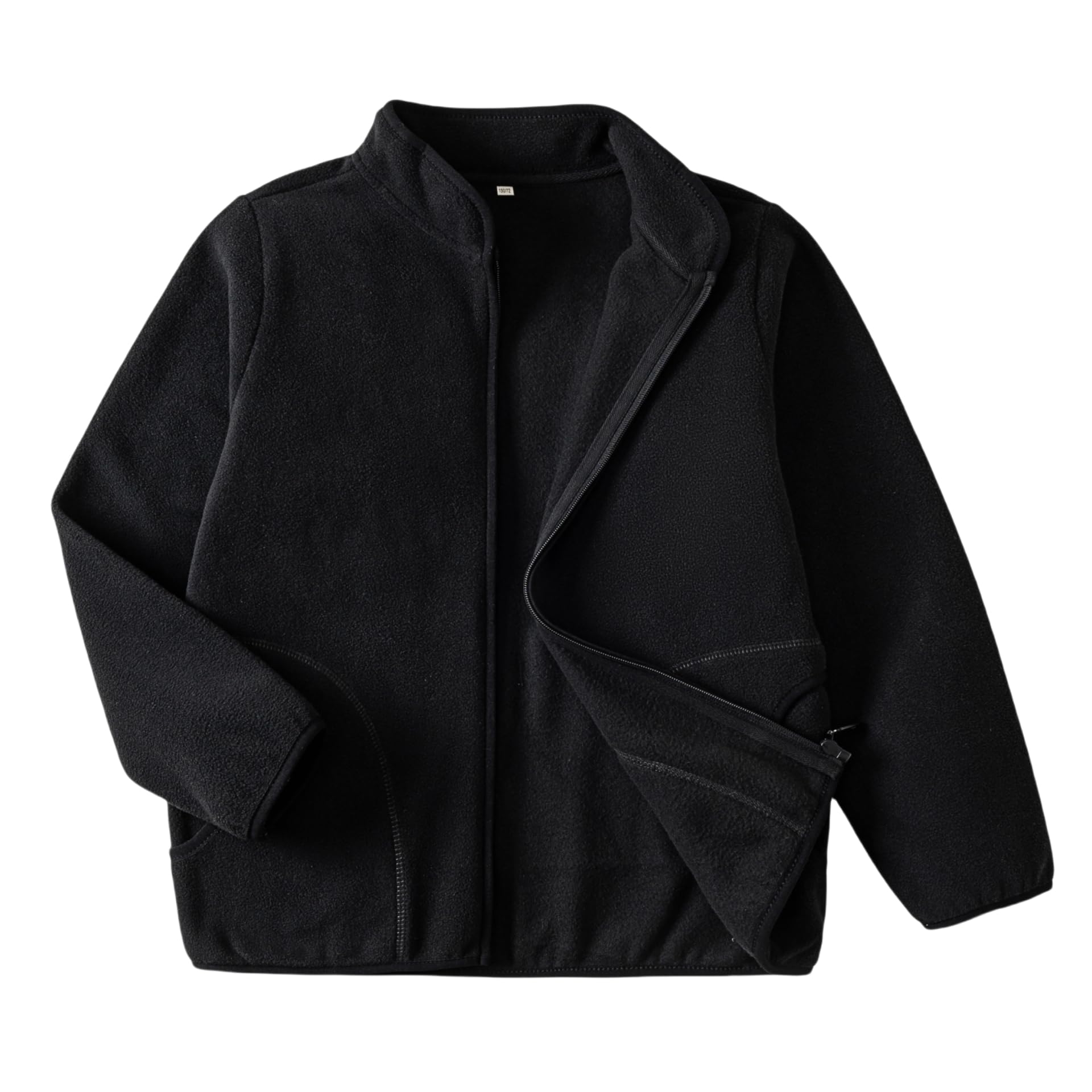 Toddler Boys Girls Fleece Jacket Lightweight Fall Spring 2-12 Years | Soft Anti-Pilling Fleece, Lightweight Fit, Easy Zip-Up, Hand-Warm Pockets, Windproof Stand-Up Collar, Wear Alone or as Layer