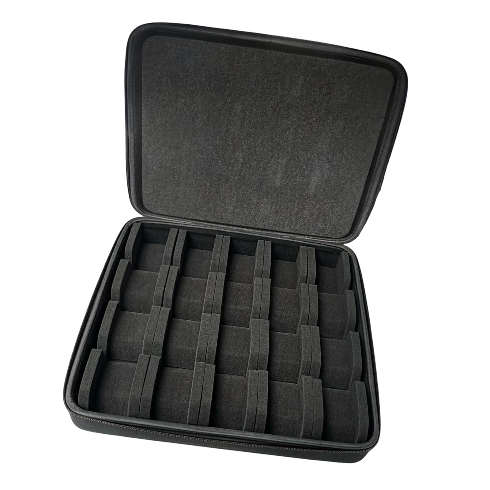 Fazvncv Modern EVA Watch Display Case with Individual Slots to Safely Store 3 Luxury Watches Waterproof Watch Planner