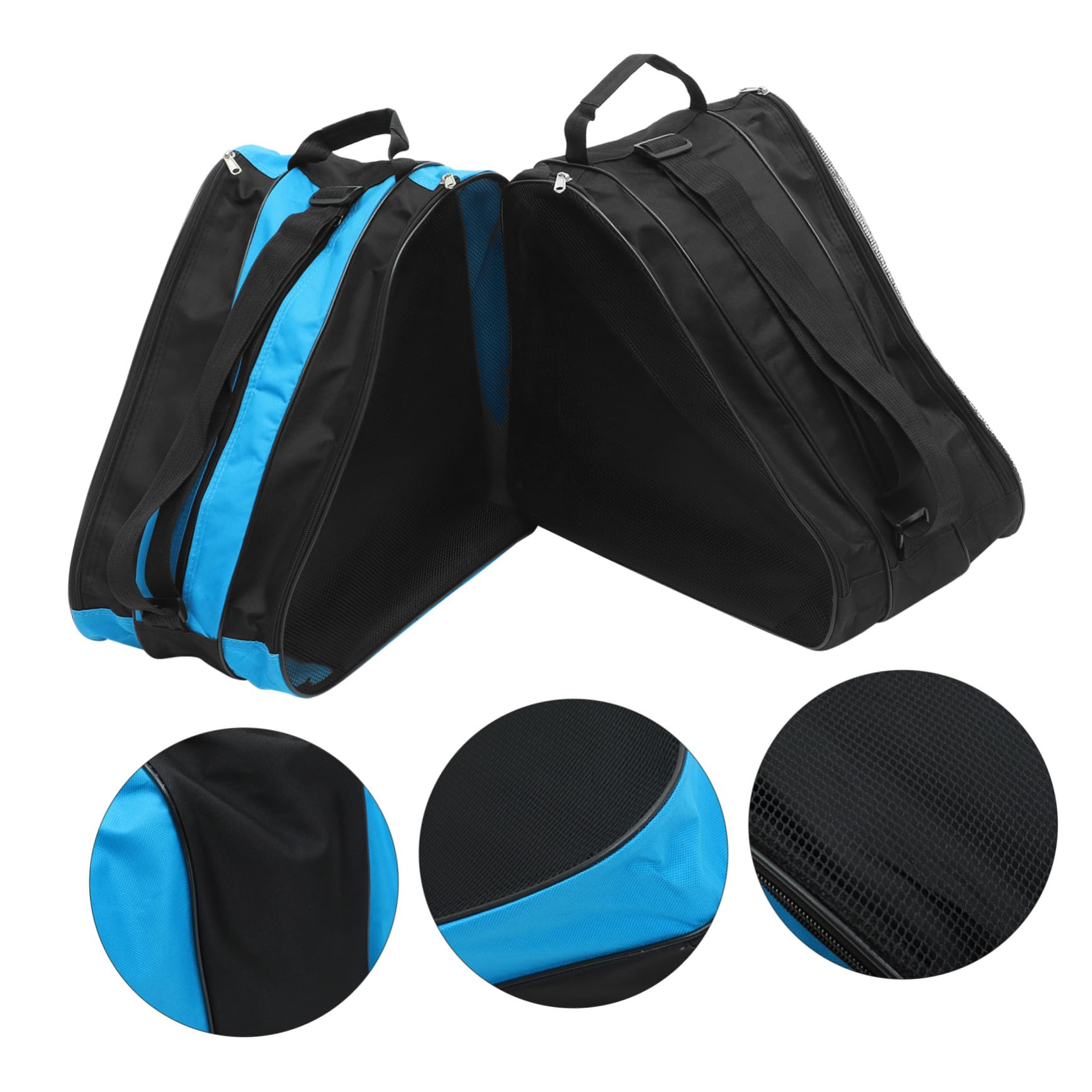 Mikinona Borsa Porta Pattini Rotelle Oxford 2 Unitá Design a Strati Multipli per Trasporto e Conservazione, per Uso All'aperto