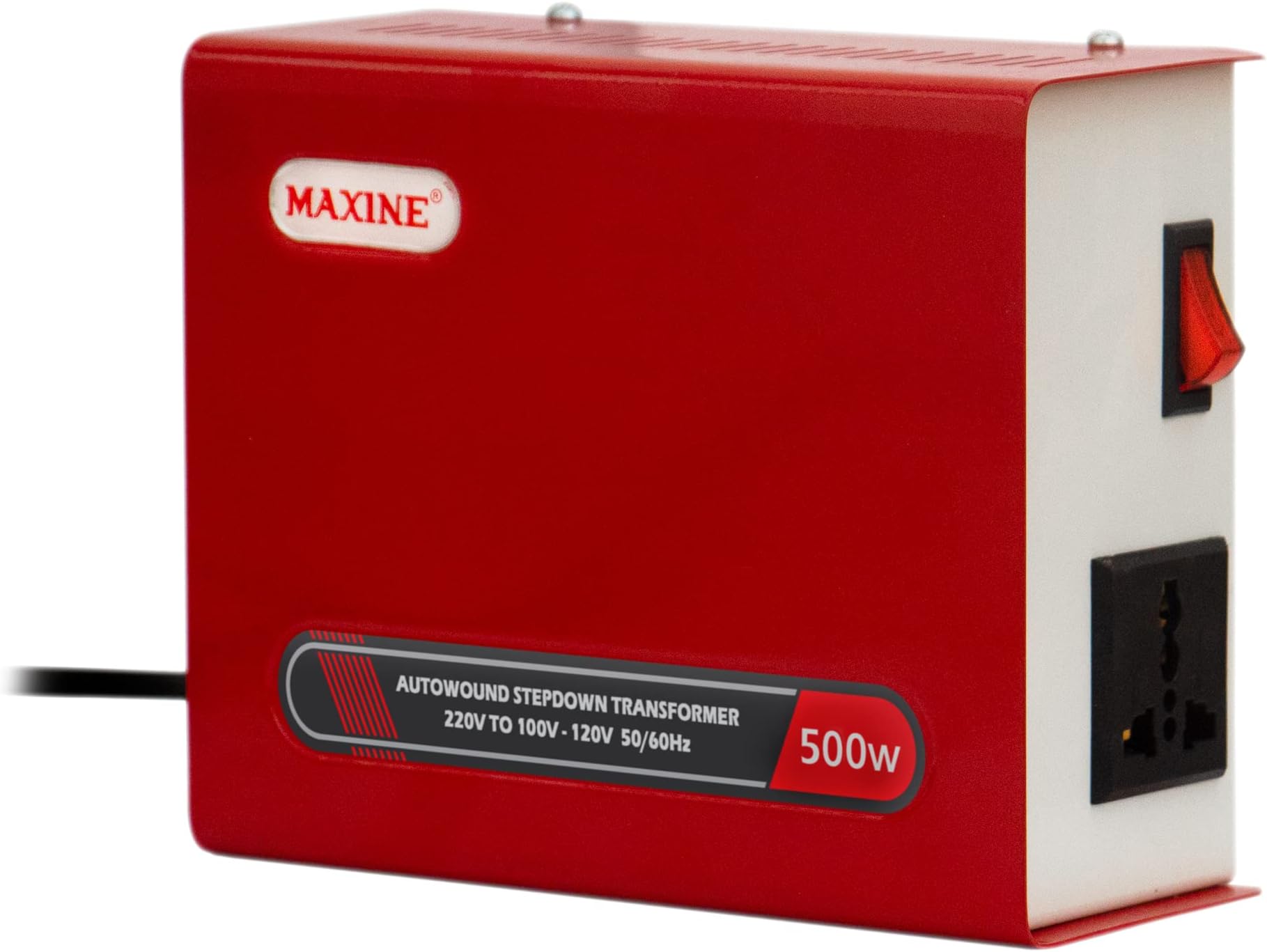 MAXINE 0.5 Kva/500 Watts Auto Wound Voltage Converter 220V to 100V Step Down Toroidal Transformer