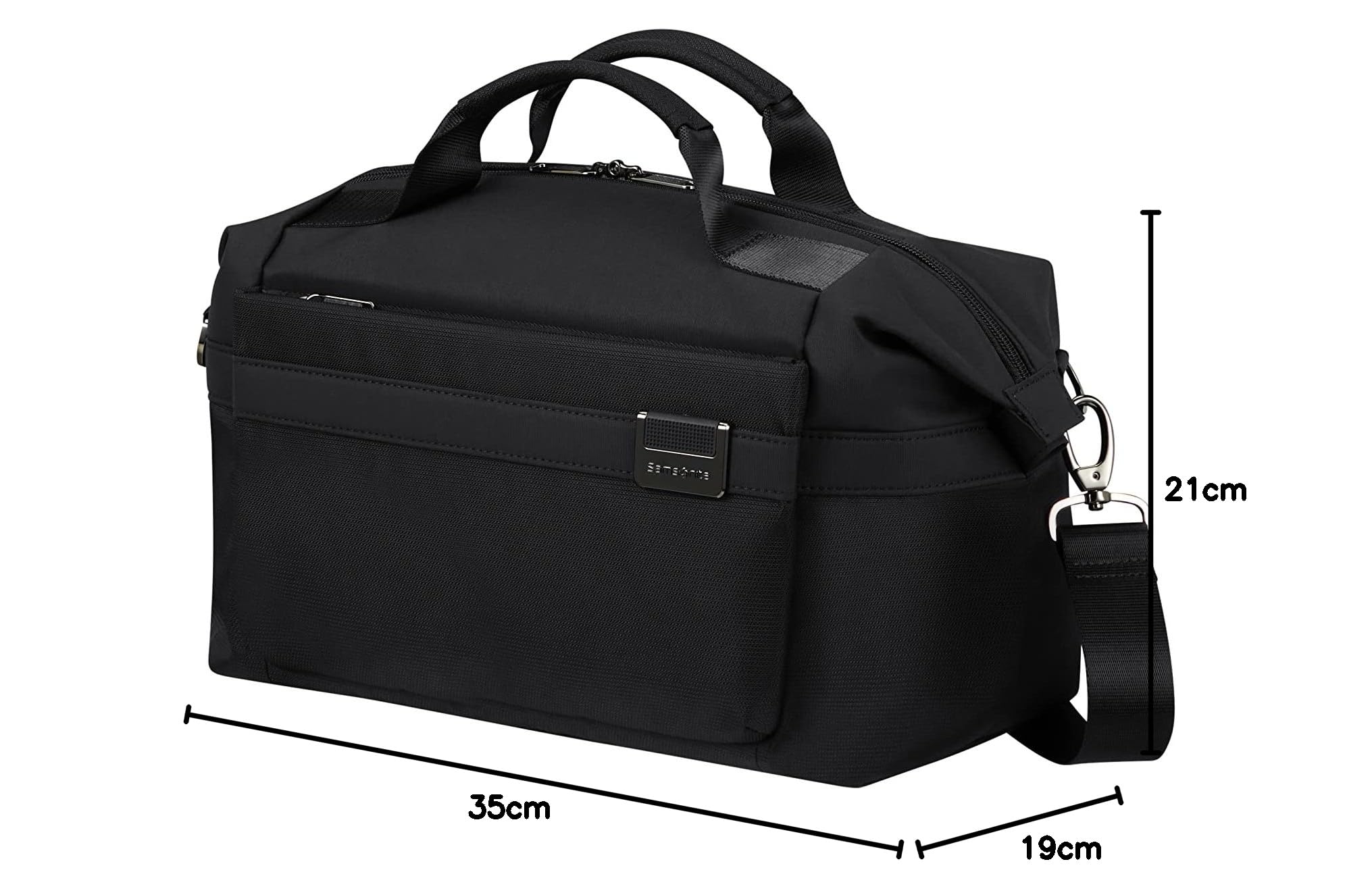 Samsonite Airea - Valigetta per cosmetici, 35 cm, colore: Nero, Nero (Black), 35 cm, Airea - Valigetta per cosmetici