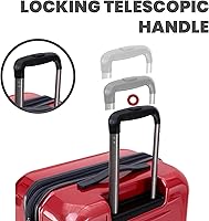 Amazon.com | Spyder Rails Expandable Hardside Upright Suitcase