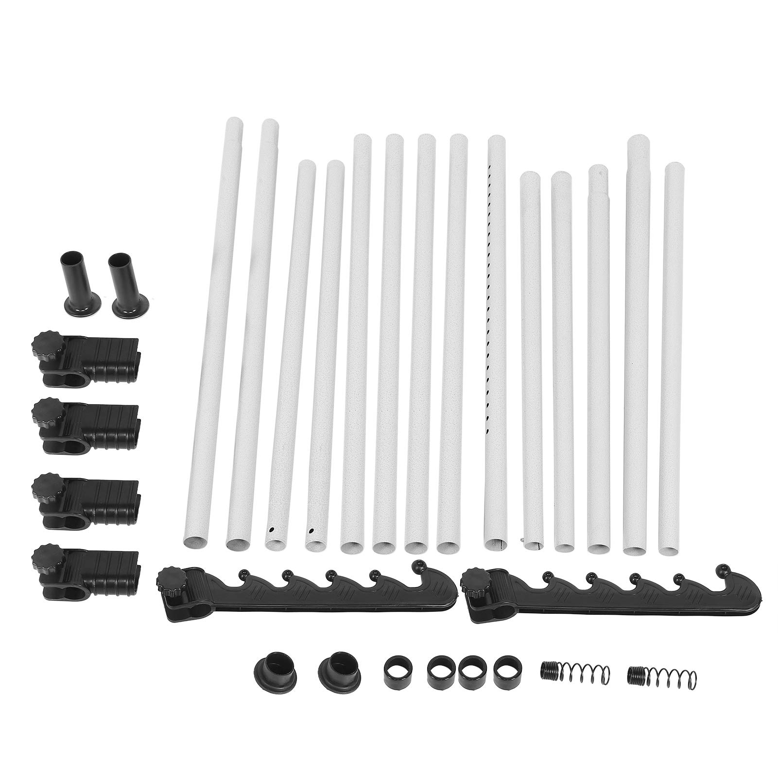 Cerlingwee Defult Telescopic Hanger Rail, Special Design Adjustable Garment Rack Hanger For Rooms Or Closets