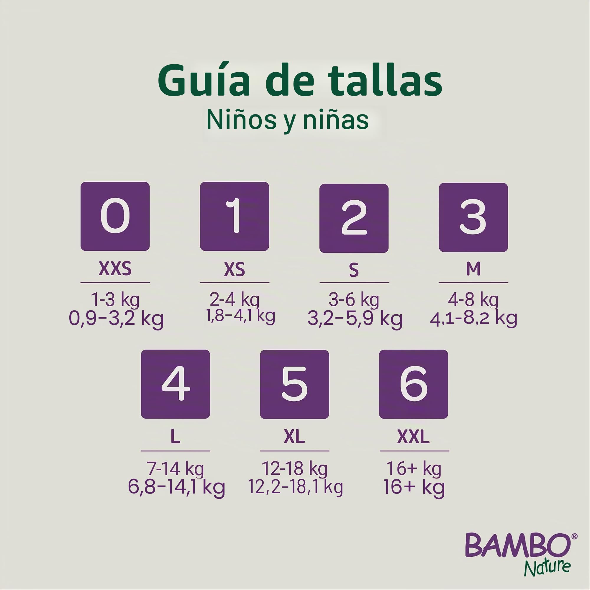 Bambo Nature Pañales Talla 4-7 a 14kg (3x48un)