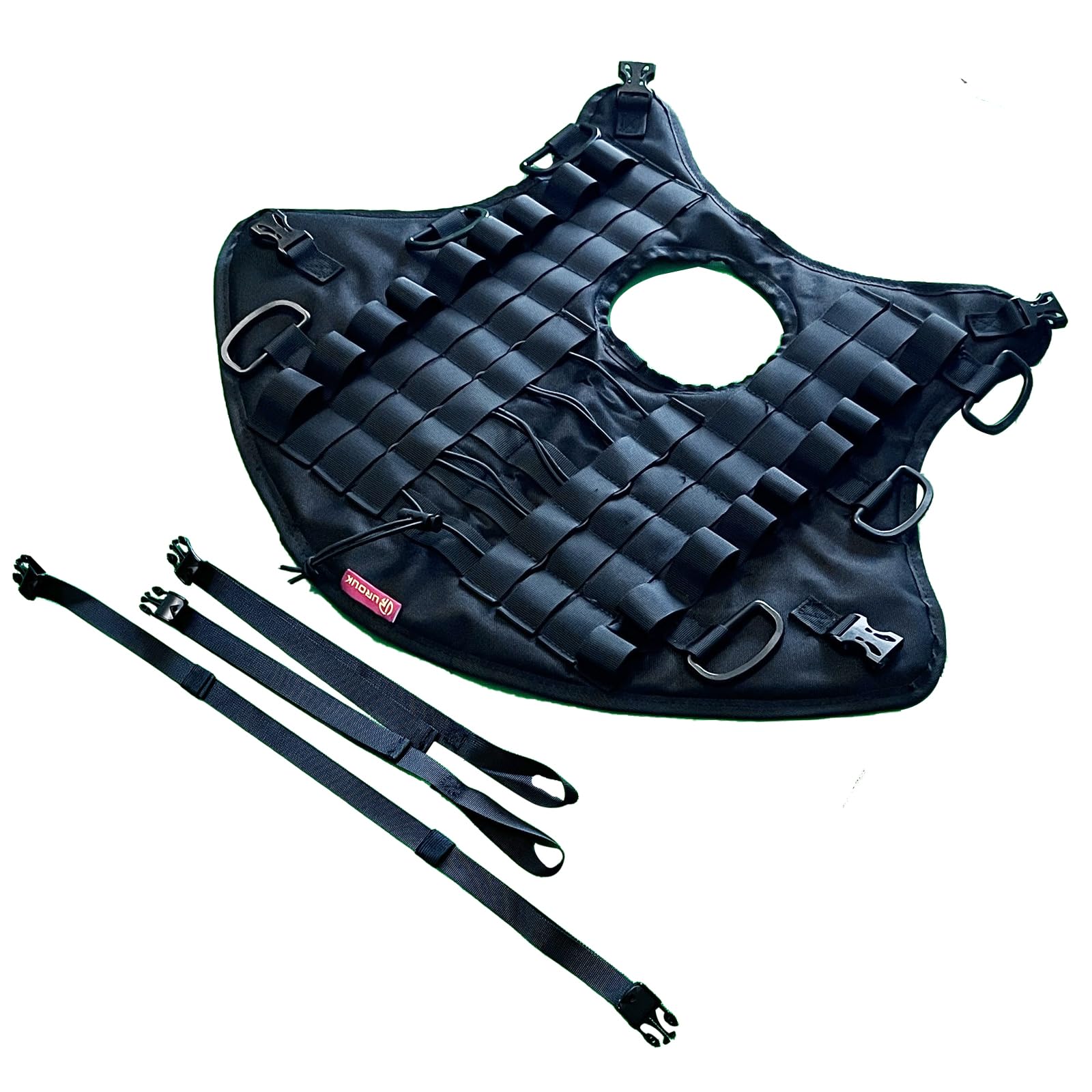 Base di montaggio universale della borsa da serbatoio, copertura del serbatoio per la borsa del serbatoio del motociclo/borsa del paraurti/borsa del bar (Tank mount)