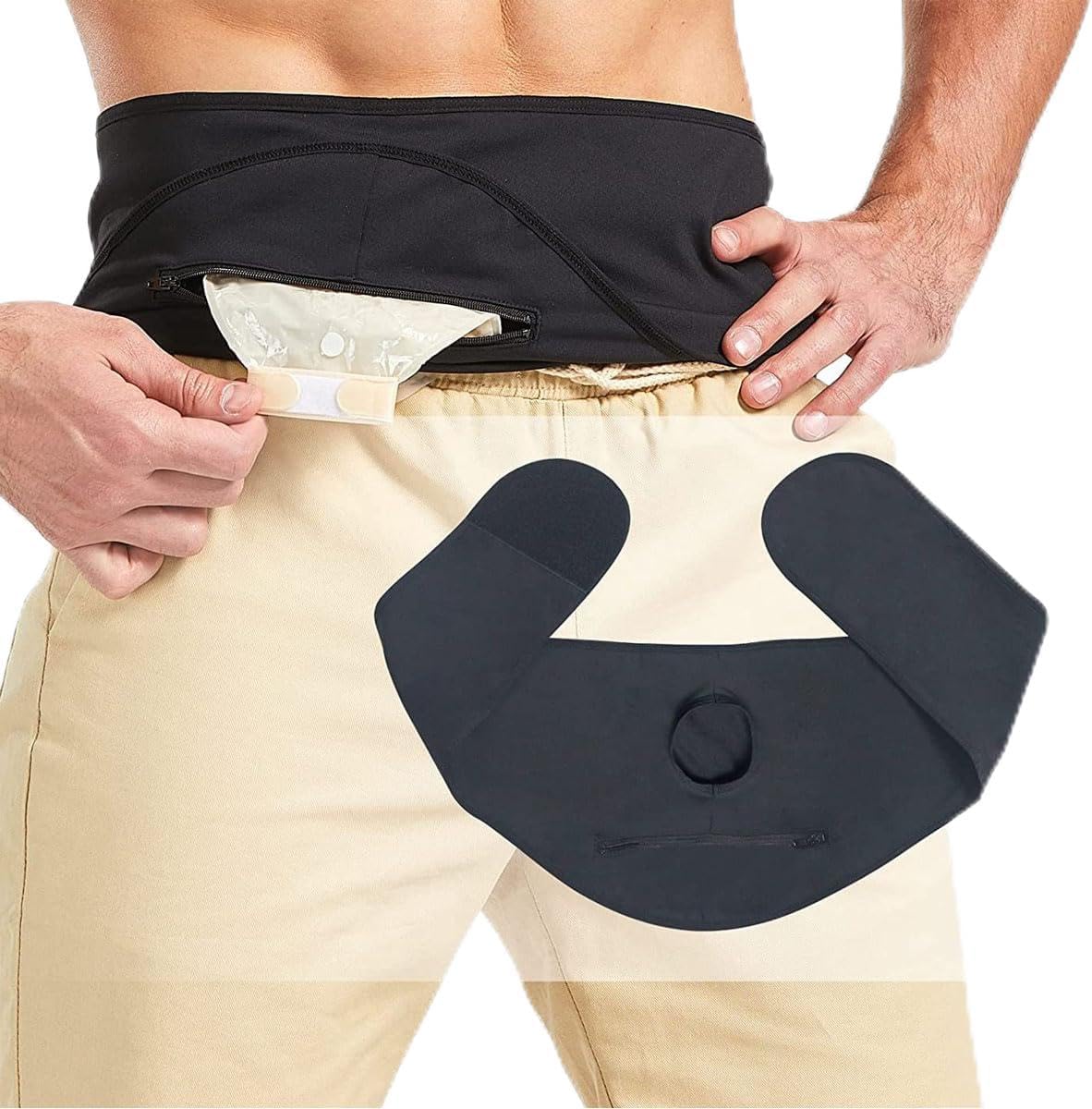 YEYSXSY Pocket to Hold Ostomy Pouch Ostomy Support Belt Ostomy Bag Cover