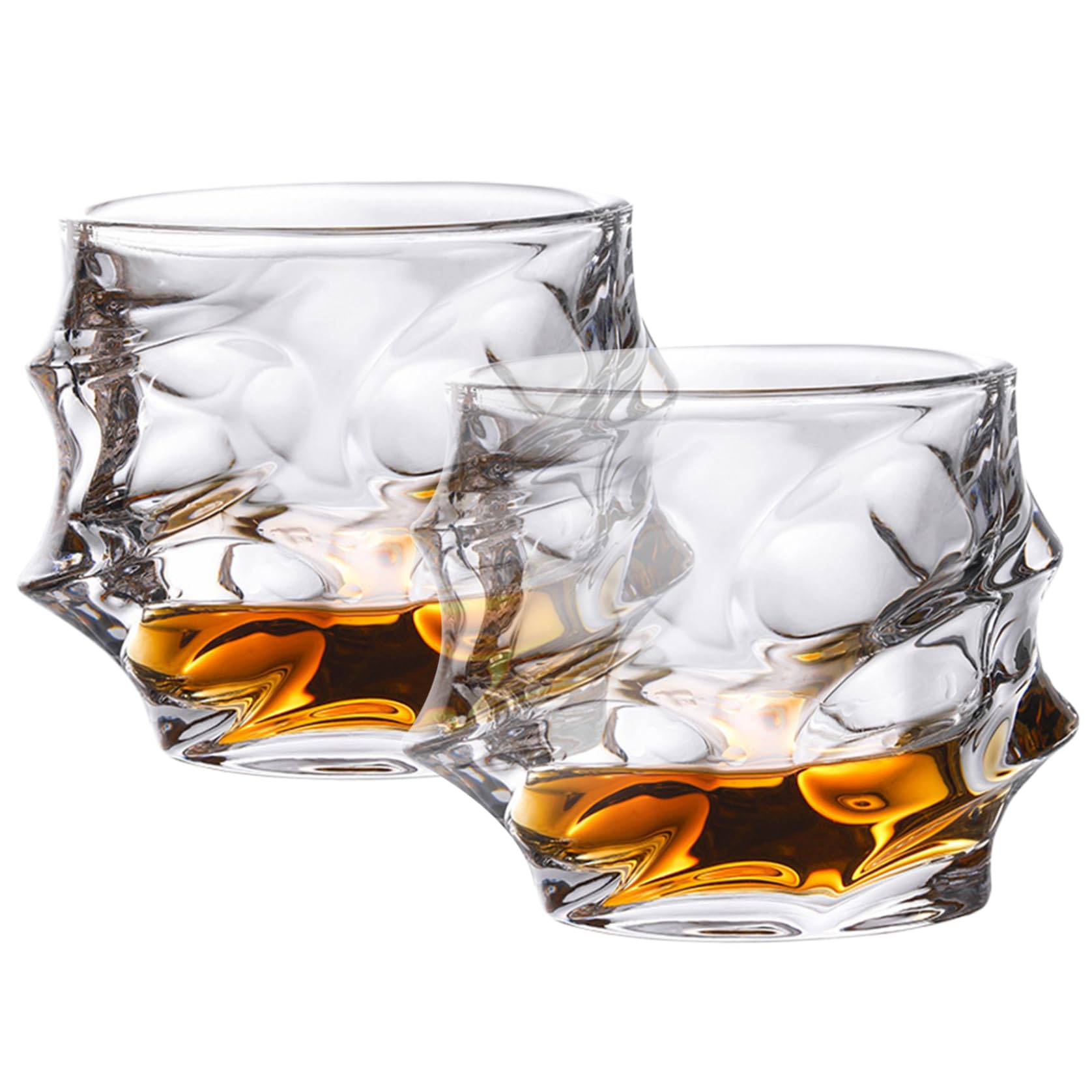Verres à whisky épais anti-choc de 330ml transparents pour préserver les arômes