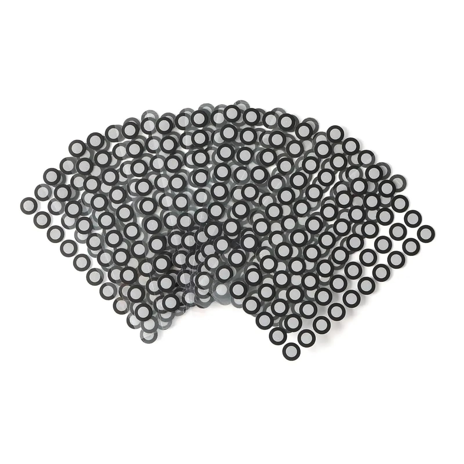 50 arkuszy znacznik punktu odniesienia skanowania 3D kompatybilny punkt odniesienia punktu śledzenia znaczniki rozproszonego odbicia dla skanera 3D(6MM)