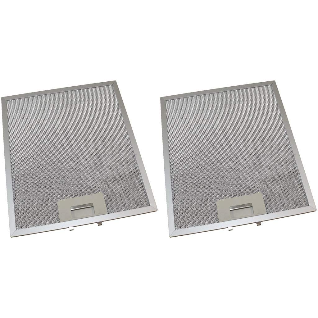 Buy Ufixt 2 x Universal Cooker Hood Metal Grease Filter 268mm x 306mm Fits Hotpoint, Howdens