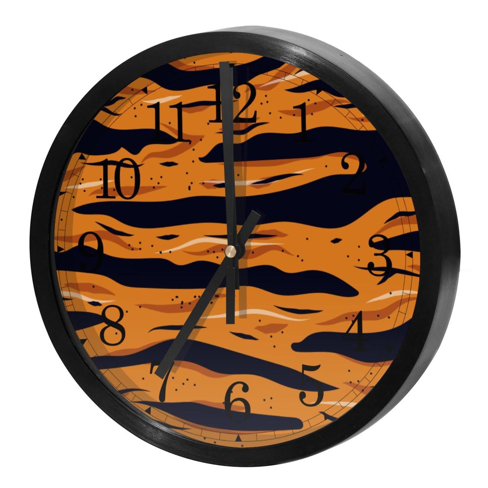 Horloge murale à quartz avec motif haute définition pour une décoration raffinée