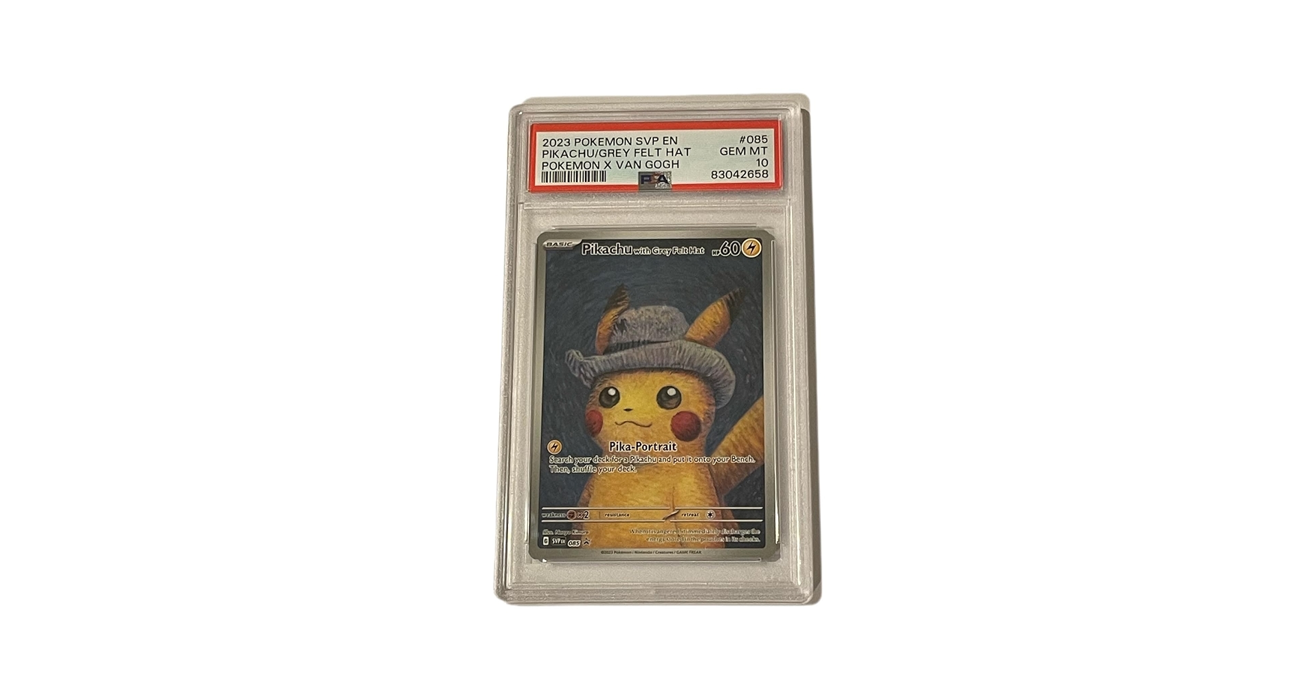 Amazon.co.jp: ゴッホピカチュウ PSA10鑑定品 : ホビー