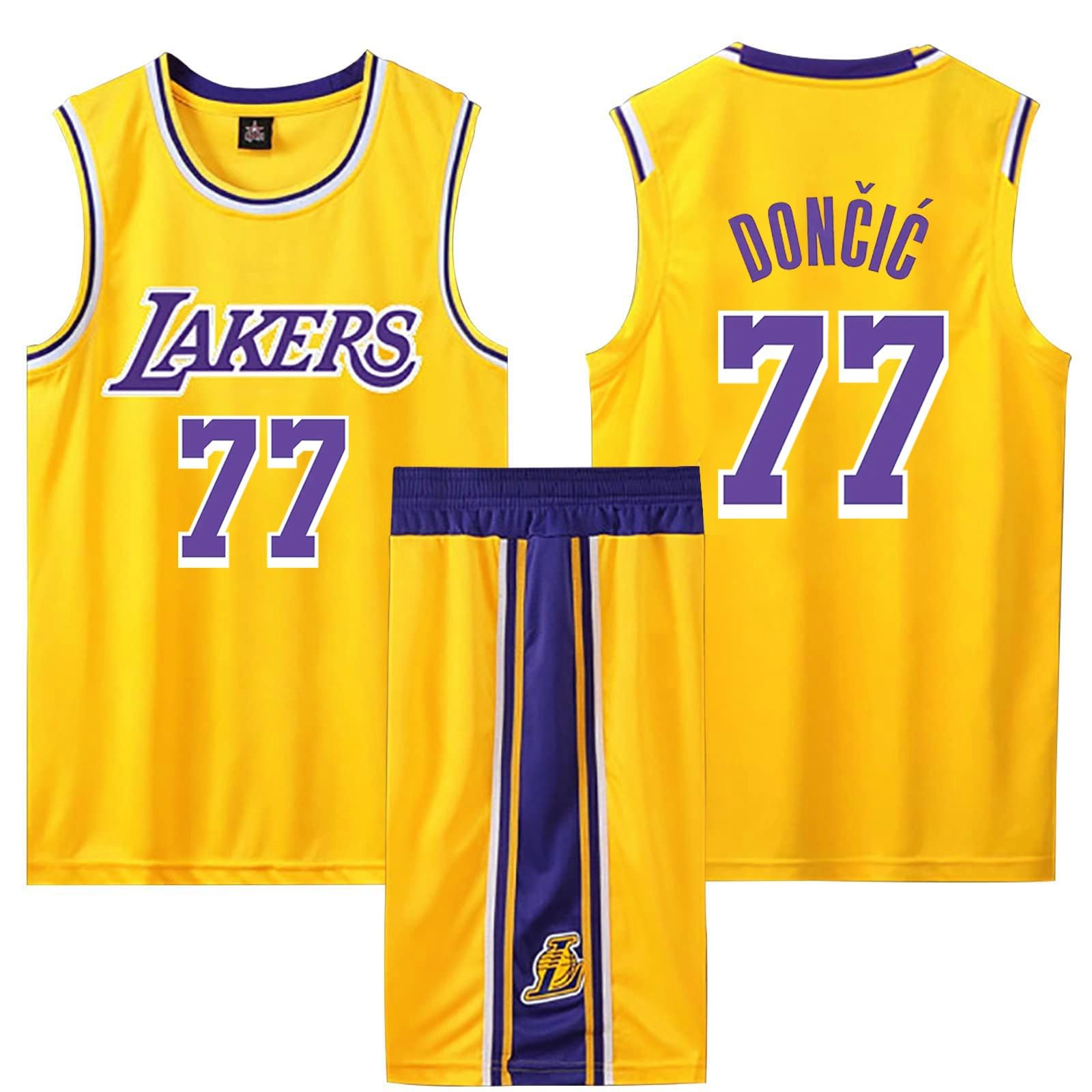 Maillot Basket Enfant-Adulte 2 Pièces 2025 Bleu Coupe Ajustée Col Rond Manche Courte Évacuation Humidité Respirable