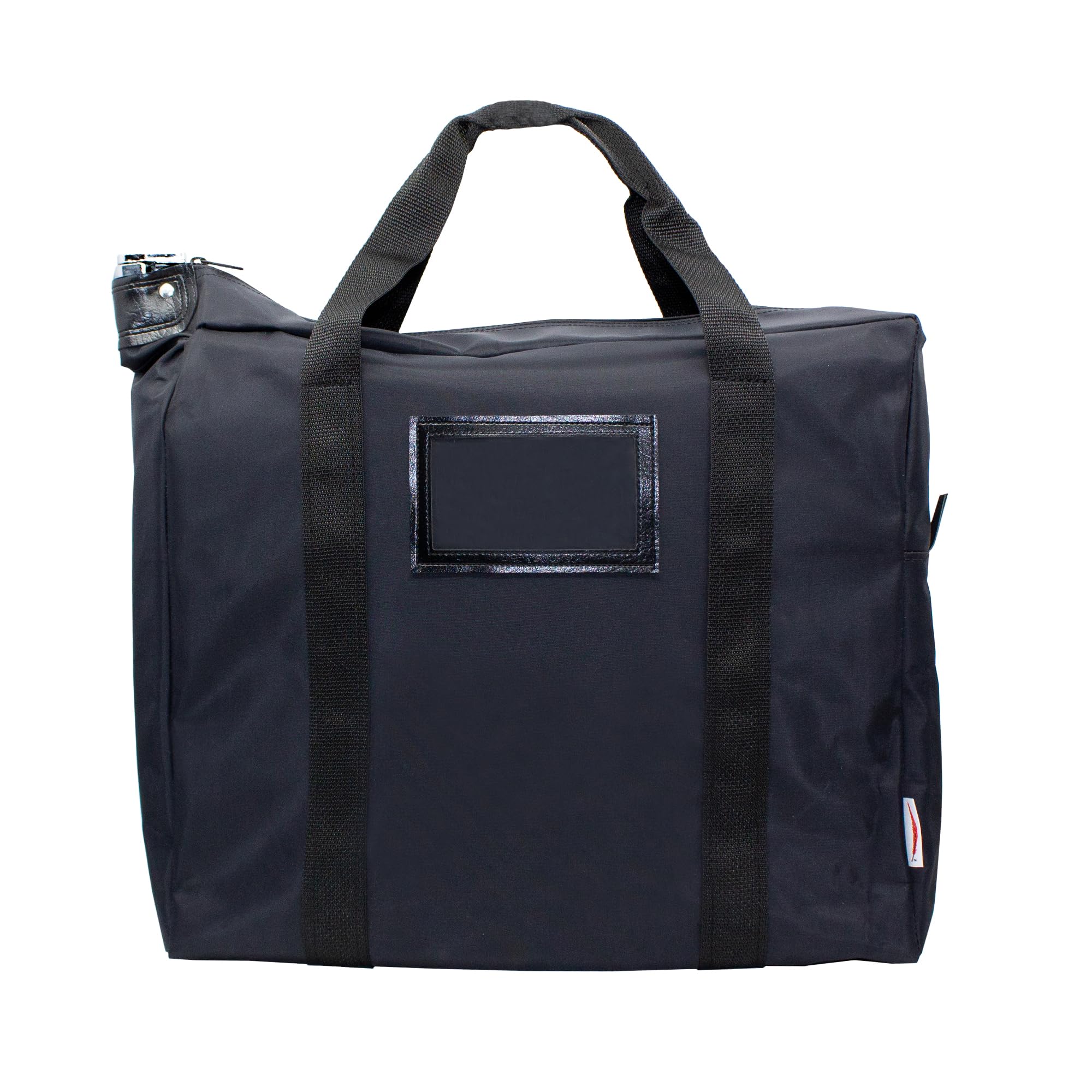 Briefcase Style Locking Document Bag, Black, 17" x 14" x 5"-image-44