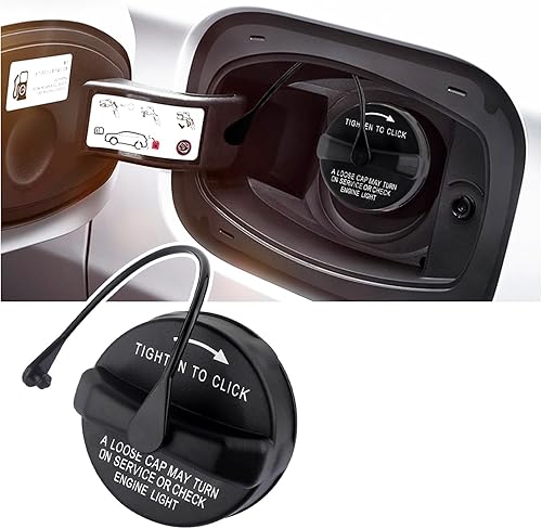 Cubierta de tapa de gasolina compatible con Dodge Chrysler Ram Jeep Wrangler, accesorios estándar para automóvil, repuesto de tapa de combustible